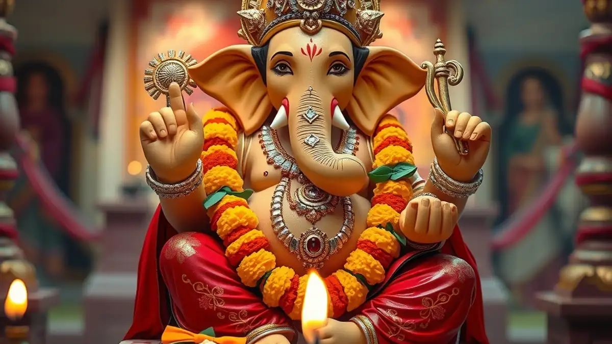 Modak & Durva to Chintaman Ganesh