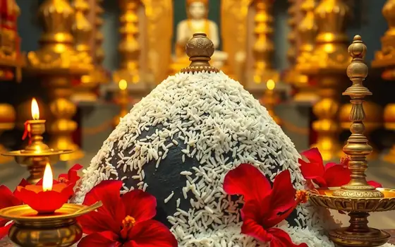 Bhaat Chadhava at Mangalnath